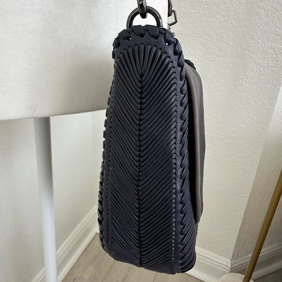 Aimee Kestenberg All For Love Leather Crossbody Bag in Ink Blue